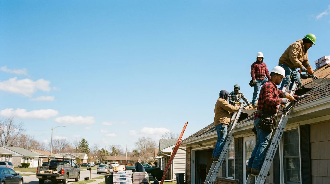 Roofing in Gueydan, LA near me